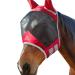 Harrison Howard CareMaster Pro Luminous Fine Mesh UV-proof Fleece Padding Fly Mask Half Face Ruby (S Pony) Pony (Small) Ruby