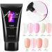 Joyeee Professional Nail Extension Gel Kit 30ml 9 Colours Poly Nail Gel Acrylic Nail Builder Enhancement Crystal Gel Set for Nail Art Design Gel Nail Starter Kit for Beginners and Nail Technician #6 - Buy Online on SooperMarket.com