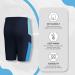 GoldFin Men Neoprene Wetsuit Shorts 3mm Navy Large | Ideal for Water Sports - Buy Online on SooperMarket.com