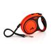 Flexi Xtreme Tape Orange & Black Medium 5m Retractable Dog Leash/Lead for dogs up to 35kgs/77lbs Orange & Black Medium (5m)