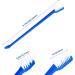 50-Pieces Double-Headed Dog/cat Pet Toothbrush - Easy Safe Dog Cat Dental Care Teeth Clean (Blue) - Buy Online on SooperMarket.com