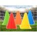 YOQXHY Soccer Cones (25 Pack) - 7 Inch Agility Training Sports Cones with Carry Bag - Ideal for Kids Football Basketball Drills - Field Markers in 5 Colors - Buy Online on SooperMarket.com