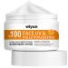 SPF 100 Face Cream With Hyaluronic Acid Face Moisturiser For Face Dark Spot Remover Cream For Face Vitamin E Cream Protects Brightens And Evens Skin Tone Anti Wrinkle Face Cream For Dry&Aging Skin