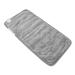 Atyhao Heated Blanket Avoid Overheating Electric Heating Pad Pain Relief for Home (Gray) EU Plug 220V Gray