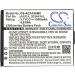 SPANN Battery Replacement for ACTIVEON CX Gold | 3.7V Lithium - Fast International Shipping - Buy Online on SooperMarket.com