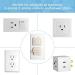 45-Pack Outlet Covers Baby Proofing Socket Protectors with Improved Double Structure Design&Handle Safety Plug Covers for Electrical Outlets to Prevent Toddlers Child Pets from Electrical Hazard white 45pcs - Buy Online on SooperMarket.com