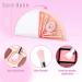 Travel Makeup Brush Set - 10 Mini Brushes with Case | Foundation Blending Eyeshadow & Blush | Perfect Makeup Gift (Pink - Buy Online on SooperMarket.com