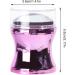 Bexdug Silicone Nail Stamp - Transparent Soft Nail Art Stamper & Scraper Set | DIY Manicure Tool | Clear Silicone Heads in Violet - Buy Online on SooperMarket.com