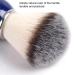 BlueZoo Men's Beard & Mustache Shaving Brush - Resin Gripped Swine Bristles Nylon Wool Handle - Buy Online on SooperMarket.com