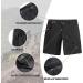Maamgic Men's Waterproof Quick Dry Cargo Hiking Shorts - Charcoal, Size 33 | Perfect for Camping, Fishing, and Outdoor Activities - Buy Online on SooperMarket.com