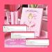 Peach Ballerina Kids Face Mask Sheet | 100% Cotton Facial Mask for Children (5pcs) - Buy Online on SooperMarket.com