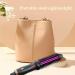 Mini 1 Inch Travel Curling Iron Brush with Tourmaline Ceramic Barrel - Anti-Scald Curling Wand for Short/Shoulder Hair - Buy Online on SooperMarket.com