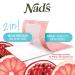 Nad's Body Wax Strips - 2-In-1 Exfoliator and Hair Removal Kit for Women - Buy Online on SooperMarket.com
