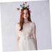 Gogogmee Hair Accessories Bride Headband Wedding Hairband Bride Hair Clip Butterfly Headband Birthday Headband Turbins for Ladies Head Hoop Cosplay Hairpin Hair Bands Creative Headwrap - Buy Online on SooperMarket.com