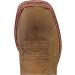 Smoky Mountain Jesse Youth Western Boots | Square Toe | Genuine Leather | Rubber Sole | Brown Distress/Green Crackle | Size 9.5 Little Kid - Buy Online on SooperMarket.com