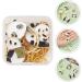 2 Boxes Panda Bamboo Pendant Keychain for Keys Animal Pendant Keychain Key Chain Making Supplies Bag 0.2X2.4X2.7CMx3pcs As Shownx3pcs - Buy Online on SooperMarket.com
