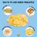 Dried Pineapple Diced 1 lb | Vegan, non-GMO, Gluten-Free, Dairy-Free | Candied Pineapple Chunks for Baking or Snacking - Buy Online on SooperMarket.com