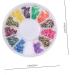 Healeved 16 Boxes Soft Pottery Scrapbooking Embellishment Nail Embellishments Nail Art Slices Bulk Nail Accessories Nail Art Decor Round Spacer Beads Diy Patch Assorted Polymer Clay 3d - Buy Online on SooperMarket.com