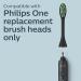 Philips One by Sonicare Rechargeable Toothbrush - Shadow Black HY1200/06 - Buy Online on SooperMarket.com