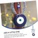ORFOFE 1pc Blue Eyes Pendant Car Christmas Decorations Car Key Ring Turkish Evil Eye Pendant Household - Buy Online on SooperMarket.com