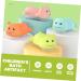 SECFOU Hippo Shaped Head Shower for Exfoliating and Massaging - Green Cap for Baby, Body, and Scalp Care - Buy Online on SooperMarket.com