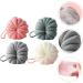 4pcs Pumpkin Bath Balls | Exfoliating Shower Sponges & Loofah Scrubber for Body Care - International Shipping Available - Buy Online on SooperMarket.com