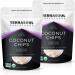 Terrasoul Superfoods Raw Coconut Chips (Organic), 1.5 Lbs (2 Pack) 12 Ounce (Pack of 2)
