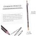 TOVINANNA 8pcs Pencil Sharpener Eyebrow Pencil Waterproof Eyebrow Pen Pencils Miss Wooden Small Tools Coffee 1 count (Pack of 1) Coffee - Buy Online on SooperMarket.com