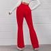 WILLBEST Women's Plain Sport Gym Jogger Sweatpants Oversized High Waisted Trouser Causal Athletic Workout Lounge Pant Jogging Bottom Lounge Wear 5070-djufh-red-4 XXL - Buy Online on SooperMarket.com