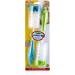 Nuby 2-Pack Bottle and Nipple Brush with Sponge Tip - Fuchsia/Purple (2 Count) - Buy Online on SooperMarket.com