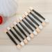 KALLORY 200 Pcs Disposable Makeup Professional Double- End Eyeshadow Cosmetic Set Size 2 Black - Buy Online on SooperMarket.com