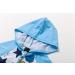 BONVERANO Baby Boys Swimsuit 6-9 Months Blue Star | UPF 50+ Full-Zip Hoodie One Piece Swimwear - Buy Online on SooperMarket.com