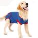 BT Bear Dog Surgery Recovery Suits Soft Elastic Cotton Pet Cat Recovery Jackets Vest After Surgery Clothing After Surgery Wear Anti Licking Wounds (XX-Large)