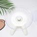 Wheel for Hamster | Hamster Exercise Wheel Running Wheel Small Animal Toys for Hamsters Gerbils Mice Hamster Cage Accessories Troonz White - Buy Online on SooperMarket.com