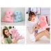 NatureMan Cute Dinosaur Plush Toy - Soft Kawaii Animal Doll for Kids Room Decoration (Pink) - Buy Online on SooperMarket.com