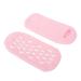 Lurrose moisturizing socks gel heel socks silicone socks anti -cornea heel spur sock barre ballet dance anti -slip foot care sock fitness gym floor socks pink