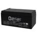 Mighty Max Battery ML3-12 - 12V 3AH SLA Battery Replaces PS-1230 LC-R123R4P NP3-12
