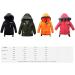 Odziezet Baby Boy Down Coat | Hooded Puffer Zipper Jacket | Orange | 1-2 Years - Buy Online on SooperMarket.com