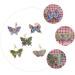 Anneome 5pcs Key Chain Keychain for Kids Handbag Hanging Decor Diy Diamonds Pendants Blush 5d Self Made - Buy Online on SooperMarket.com