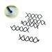 Aoyoho 50 Pack Spiral Bobby Hair Spin Pins - Non-Scratch Round Tips - Buy Online on SooperMarket.com