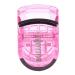 Eyelash Curler Mini Portable Clip with Rubber Eye lash Curling Cosmetic Tools() Pink