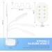 AORAEM 12W LED Nail Lamp | Portable Gooseneck Gel Polish Dryer | Professional White Nail Light - Buy Online on SooperMarket.com