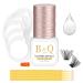 Cluster Lash Glue 5 ML B&Q LASH Bond Long Lasting Eyelash Glue for DIY Eyelash Extension Lash Cluster Glue Waterproof Glue for Cluster Lashes with Micro Brushes (Clear 5ml) Lash Clusters Glue White 5 ML