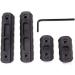 IORMAN Ultralight Mlock Picatinny Rail Mount Adapter - 8 Pcs Rails & Screws, 3 Slot & 7 Slot - Buy Online on SooperMarket.com