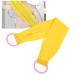 Double Sided Exfoliating Back Scrubber with Coarse Sand | Handle for Body Washing Shower - Yellow - Buy Online on SooperMarket.com