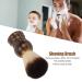 Quick Drying Hair Shaving Brush with Curved Handle - Easy to Clean Barber Tool for Perfect Shaves - Buy Online on SooperMarket.com