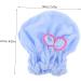 MAGICLULU 2pcs Elastic Shower Hair Ties Towel Shower Cap for Women Hair Drying Cap Shower Cap Hair Ties for Women Hair Bathing Cap Shower Cap for Hair Towel Take a Bath Child Dark Bluex2pcs mediumx2pcs - Buy Online on SooperMarket.com