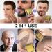 Hatteker Triple Blades Foil Shaver for Men - Close Bald Head Shaving - Waterproof Electric Razor for a Smooth Finish - Cordless and Wet/Dry Use - Gold - Buy Online on SooperMarket.com