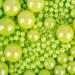 Edible sweets cake decoration 120g green pearl pearl sugar birthday halloween Thanksgiving Christmas party team dinner cake paper cup of cups cup dessert bike sprinkle sugar