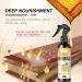 LONGLUAN Natural Micro-Molecularized Beeswax Spray Molecularized Beeswax Spray Bees Wax Furniture Polish and Cleaner Antique Furniture Cleaner Crack and Scratch Renovation Care Wax (2pcs) - Buy Online on SooperMarket.com
